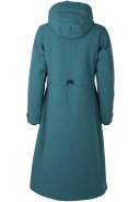 Dark Slate lange regenjas Danesandur Winter Coat van Danefae 3