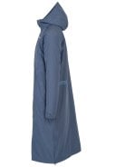 Denim Blue Winter City Slicker lange  regenjas Urban Outdoor van Agu 7