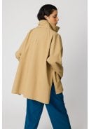 Donker beige (Kelp) dames regenjas Marelys van Tantä 2