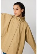 Donker beige (Kelp) dames regenjas Marelys van Tantä 3