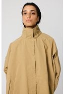 Donker beige (Kelp) dames regenjas Marelys van Tantä 4