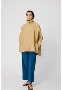 Donker beige (Kelp) dames regenjas Marelys van Tantä 6
