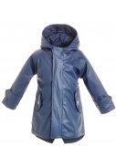 Donker blauwe kinder regenjas / parka HafenCity® van BMS
