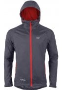 Donker grijze (charcoal) regenjas Stow and Go van Highlander 4