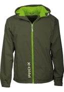 Dark Olive heren regenjas Flash van Pro-X Elements