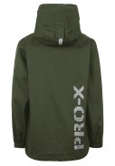 Donker groene kinder regenpak Flashy van Pro-X Elements 3