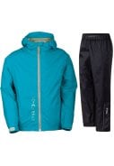Turquoise kinder regenpak Flashy van Pro-X Elements