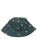 Donker groene Miniflower Bucket Hat van Danefae