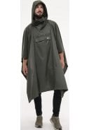 Donker groene (Khaki) regenponcho khaki van Mac in a Sac 4