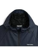 Donkerblauw met zwarte broek ademende regenpak Packable Rainbreaker van Tretorn 7