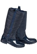 Donkerblauw gevoerde Fashion dames regenlaars van XQ 3