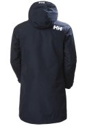 Donkerblauw gevoerde heren regenjas Rigging Coat van Helly Hansen 7