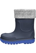 Donkerblauw gevoerde kinder regenlaarzen van Playshoes 3