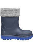 Donkerblauw gevoerde kinder regenlaarzen van Playshoes 4