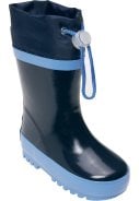 Donkerblauw gevoerde regenlaars van Playshoes