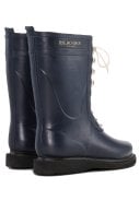 Donkerblauw half hoge laars met veter van Ilse Jacobsen 7