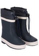 Donkerblauw kinder regenlaarzen met fleece voering van XQ Footwear