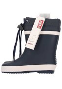 Donkerblauw kinder regenlaarzen met fleece voering van XQ Footwear 3