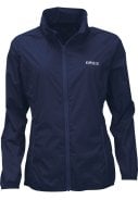 Donkerblauw lichtgewicht dames regenjas Packable van Pro-X Elements