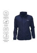Donkerblauw lichtgewicht dames regenjas Packable van Pro-X Elements 2
