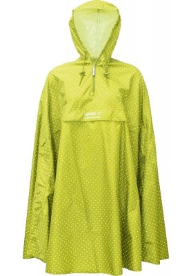 Wild Lime met stippen dames poncho Alena van Pro-X Elements