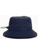 Donkerblauw regenhoedje (bucket hat)