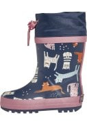 Donkerblauw regenlaars Cats  van Playshoes 5