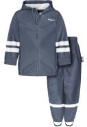 Donkerblauw regenpak Basic van Playshoes