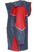 Donkerblauw / rood basic regenjas van Playshoes 3