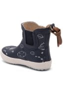 Donkerblauwe rubberen laars "To the Moon" van Bisgaard 3