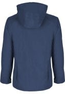 Donkerblauwe 4-way stretch dames regenjas Eva van Pro-X Elements  2
