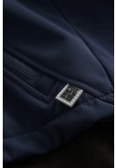 Donkerblauwe ademende softshell jas van Lyngsøe Rainwear 5