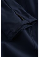 Donkerblauwe ademende softshell jas van Lyngsøe Rainwear 6