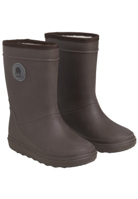 Donkerbruine (Coffee Quartz) Thermische winter regenlaars van CeLaVi