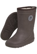 Donkerbruine (Coffee Quartz) Thermische winter regenlaars van CeLaVi 3