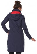 Donkerblauwe coat Madonna Midnight van Happy Rainy Days 5