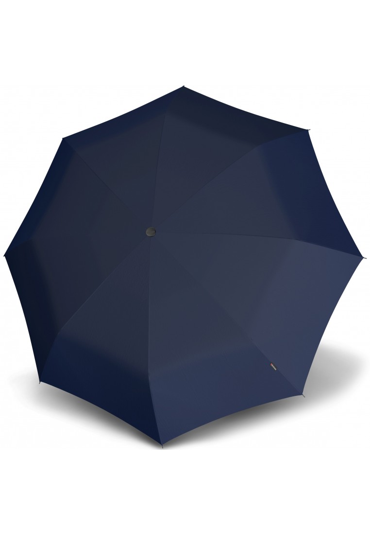 Uitgestorven Vooruit modder Donkerblauwe compacte paraplu Fiber T200 medium Duomatic van Knirps