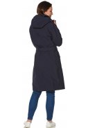 Donkerblauwe dames regenjas (Long Coat) Madonna van Happy Rainy Days 5