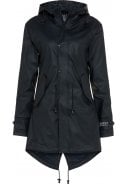 Donkerblauwe dames regenjas / parka HafenCity® van BMS