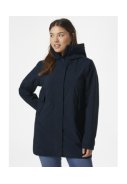 Donkerblauwe dames regenjas Victoria van Helly Hansen 3