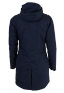 Donkerblauwe dames winterjas Urban outdoor Clean Jacket van Agu 7