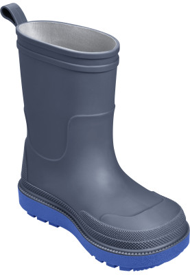 Donkerblauwe duurzame kinder regenlaarzen van Playshoes 