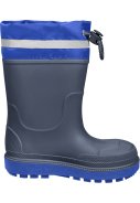 Donkerblauwe duurzame kinder regenlaarzen van Playshoes 4