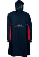 Donkerblauwe fiets poncho Bern van Pro-X Elements 1