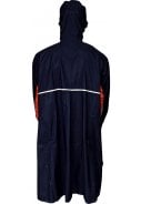 Donkerblauwe fiets poncho Bern van Pro-X Elements 2