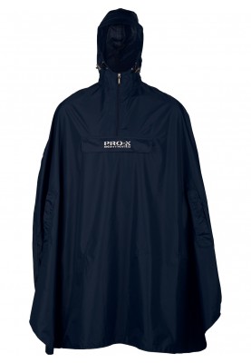 Donkerblauwe fiets poncho Pasofino van Pro-X Elements