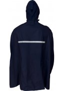 Donkerblauwe fiets poncho Pasofino van Pro-X Elements 2