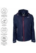 Donkerblauwe Functionele dames regenjas Frieda van Pro-X Elements 3