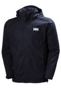 Donkerblauwe heren regenjas Dubliner van Helly Hansen