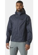 Donkerblauwe heren regenjas Loke Jacket 2.0 van Helly Hansen 3